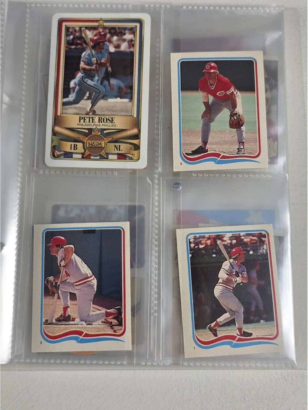 Topps Pete Rose Vintage Sticker & Mini Card Lot